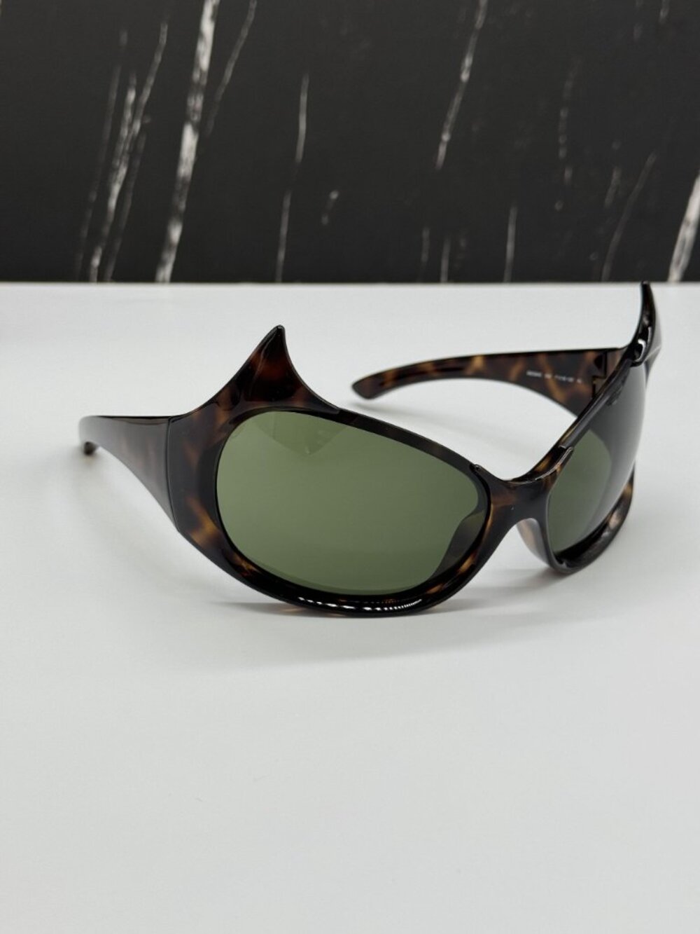 NEW BALENCIAGA BB0284S 002 HAVANA UNISEX SUNGLASSES BALENCIAGA EYEWEAR - Picture 5 of 11
